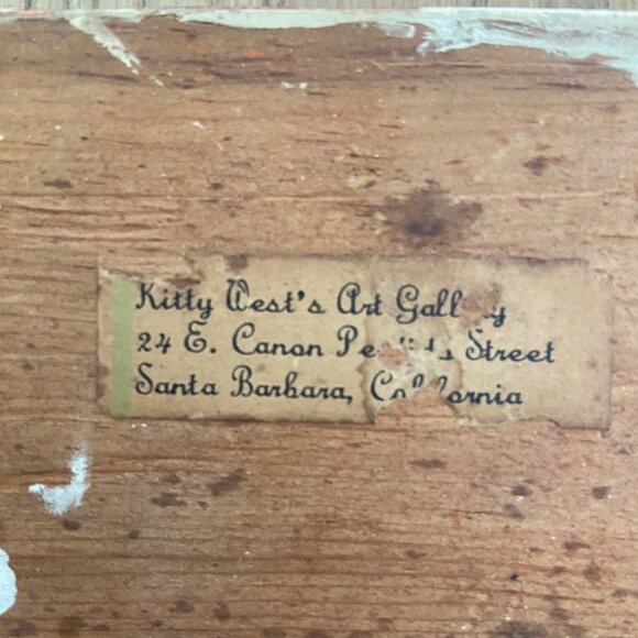 Vintage Parisian Street Scene Oil on Canvas - Picture 14 of 15